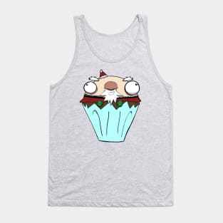 Santa Cupcake Tank Top